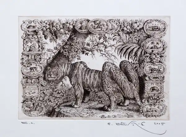 Kalendár - tiger
