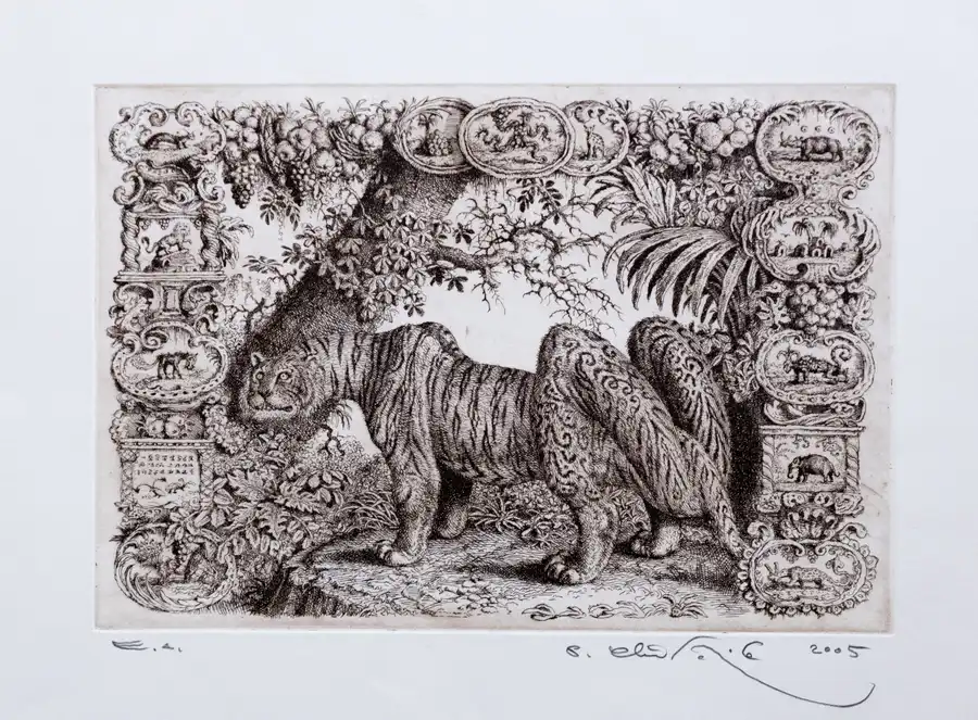 Kalendár - tiger